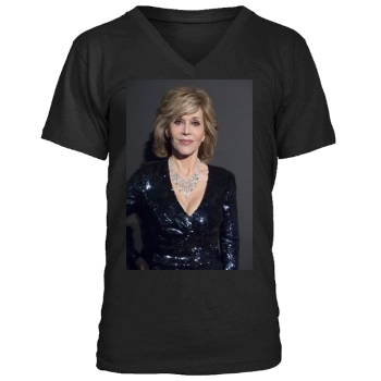 Jane Fonda Men's V-Neck T-Shirt