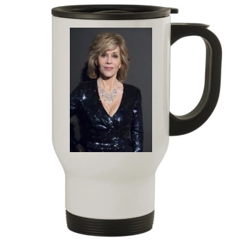 Jane Fonda Stainless Steel Travel Mug