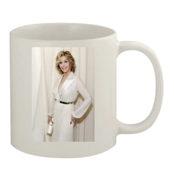 Jane Fonda 11oz White Mug