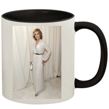 Jane Fonda 11oz Colored Inner & Handle Mug