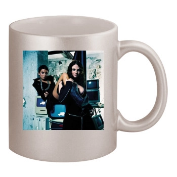 TATU 11oz Metallic Silver Mug