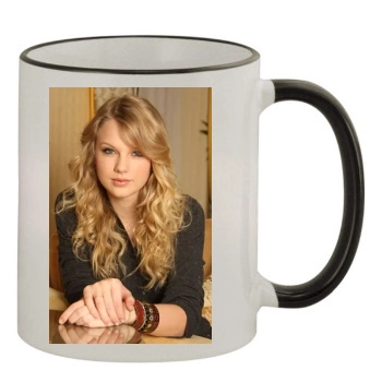 Taylor Swift 11oz Colored Rim & Handle Mug