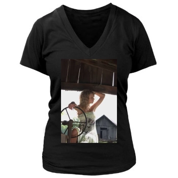 Taylor Swift Women's Deep V-Neck TShirt