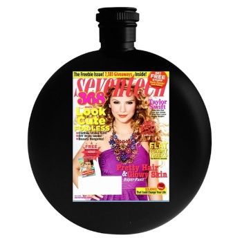 Taylor Swift Round Flask