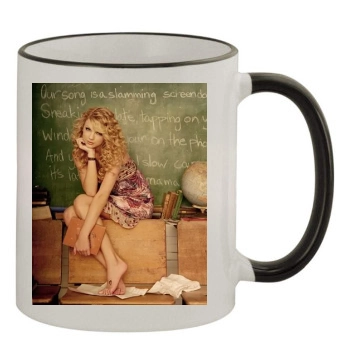 Taylor Swift 11oz Colored Rim & Handle Mug