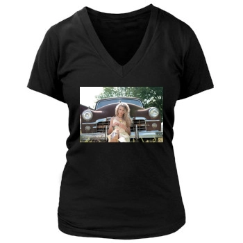 Taylor Swift Women's Deep V-Neck TShirt