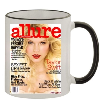 Taylor Swift 11oz Colored Rim & Handle Mug