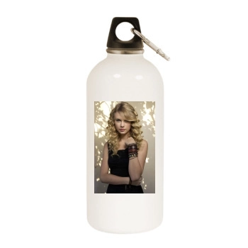 Taylor Swift White Water Bottle With Carabiner