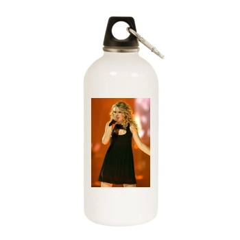 Taylor Swift White Water Bottle With Carabiner