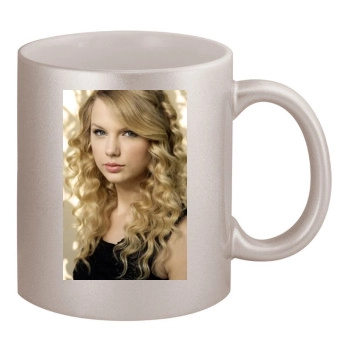 Taylor Swift 11oz Metallic Silver Mug