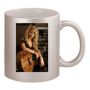 Taylor Swift 11oz Metallic Silver Mug