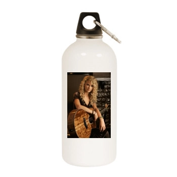 Taylor Swift White Water Bottle With Carabiner