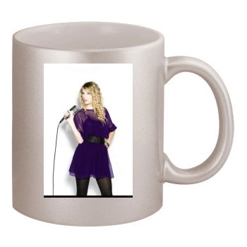 Taylor Swift 11oz Metallic Silver Mug