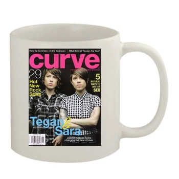 Tegan and Sara 11oz White Mug