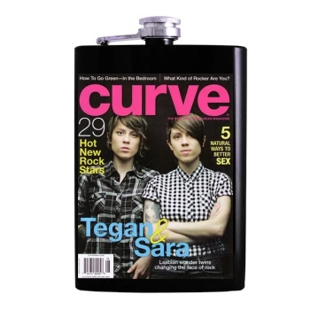 Tegan and Sara Hip Flask