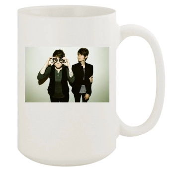 Tegan and Sara 15oz White Mug