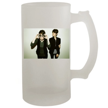 Tegan and Sara 16oz Frosted Beer Stein