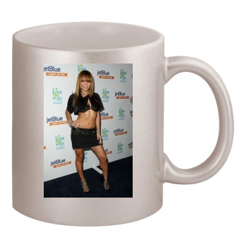 Tila Tequila 11oz Metallic Silver Mug