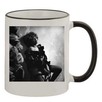 Tina Turner 11oz Colored Rim & Handle Mug