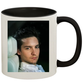 Tobey Maguire 11oz Colored Inner & Handle Mug