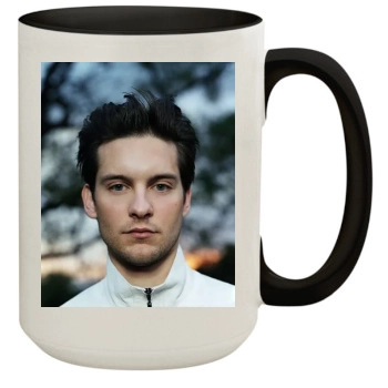 Tobey Maguire 15oz Colored Inner & Handle Mug