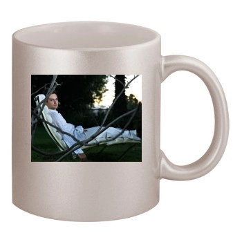 Tobey Maguire 11oz Metallic Silver Mug