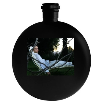 Tobey Maguire Round Flask