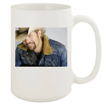 Toby Keith 15oz White Mug