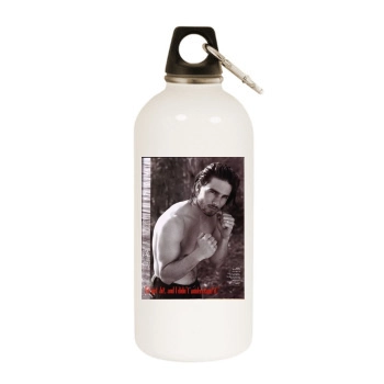 Tom Cruise White Water Bottle With Carabiner