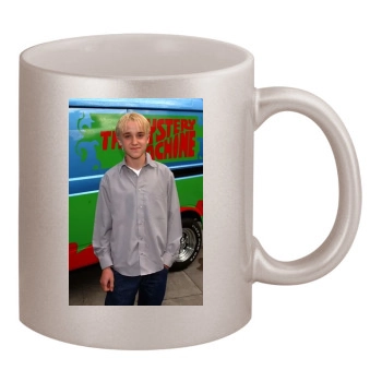 Tom Felton 11oz Metallic Silver Mug