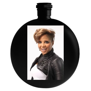 Toni Braxton Round Flask