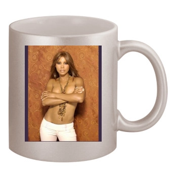 Toni Braxton 11oz Metallic Silver Mug