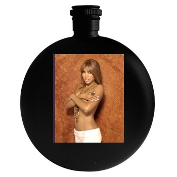 Toni Braxton Round Flask