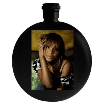 Toni Braxton Round Flask