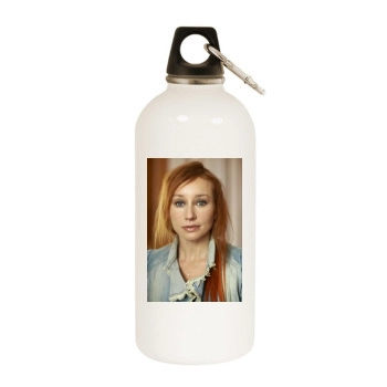 Tori Amos White Water Bottle With Carabiner