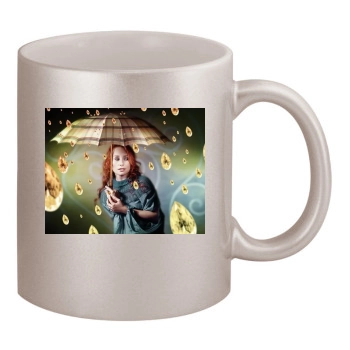 Tori Amos 11oz Metallic Silver Mug