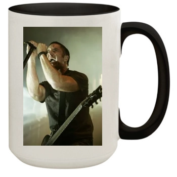 Trent Reznor 15oz Colored Inner & Handle Mug