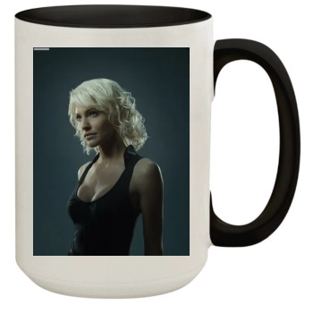 Tricia Helfer 15oz Colored Inner & Handle Mug