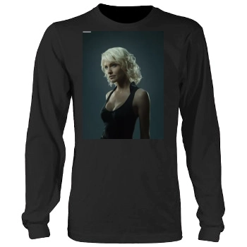 Tricia Helfer Men's Heavy Long Sleeve TShirt