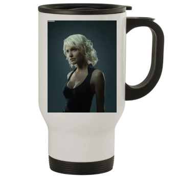 Tricia Helfer Stainless Steel Travel Mug