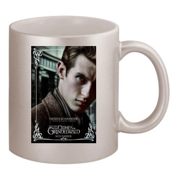 Fantastic Beasts The Crimes of Grindelwald (2018) 11oz Metallic Silver Mug