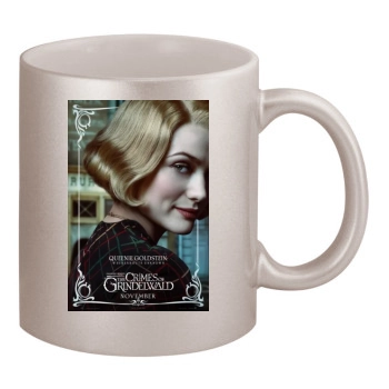 Fantastic Beasts The Crimes of Grindelwald (2018) 11oz Metallic Silver Mug