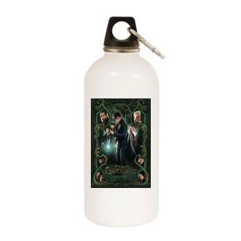 Fantastic Beasts The Crimes of Grindelwald (2018) White Water Bottle With Carabiner