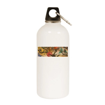 Fantastic Beasts The Crimes of Grindelwald (2018) White Water Bottle With Carabiner