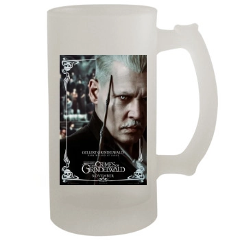 Fantastic Beasts The Crimes of Grindelwald (2018) 16oz Frosted Beer Stein