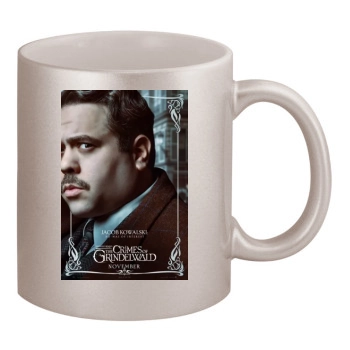 Fantastic Beasts The Crimes of Grindelwald (2018) 11oz Metallic Silver Mug