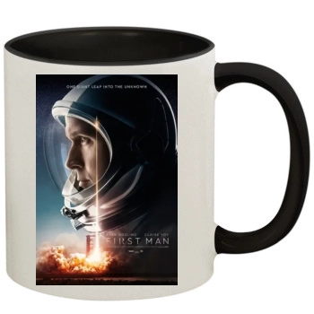 First Man (2018) 11oz Colored Inner & Handle Mug