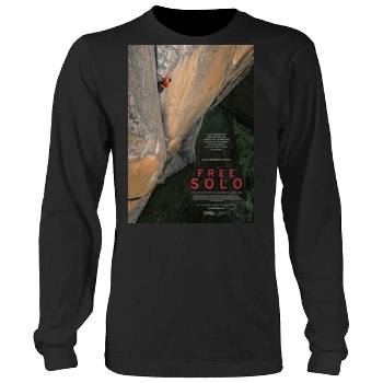 Free Solo (2018) Men's Heavy Long Sleeve TShirt