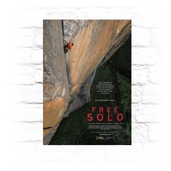 Free Solo (2018) Metal Wall Art