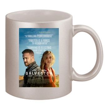 Galveston (2018) 11oz Metallic Silver Mug